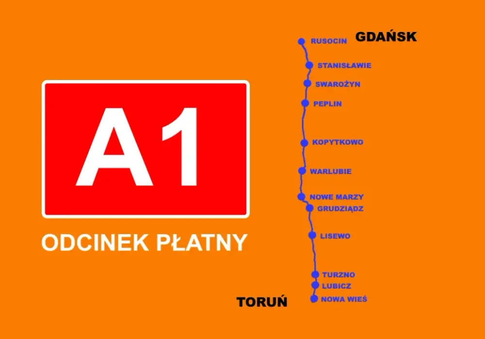 Autostrada A1 - Przebieg, opłaty i jak uniknąć korków