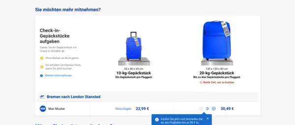 Ryanair 10 kg bagaż rejestrowany - Wymiary i zasady bez dopłat