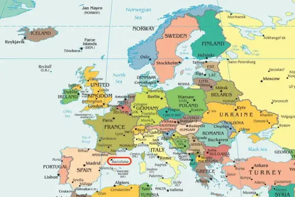Gdzie leży Barcelona? Położenie, mapa i wskazówki